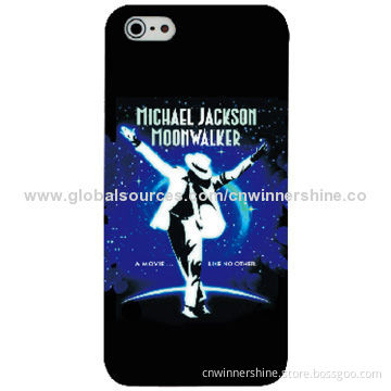 100% PC Mobile Phone Case for iPhone 5/5S with Customized Fashion Design and Soft Rubber Finishing